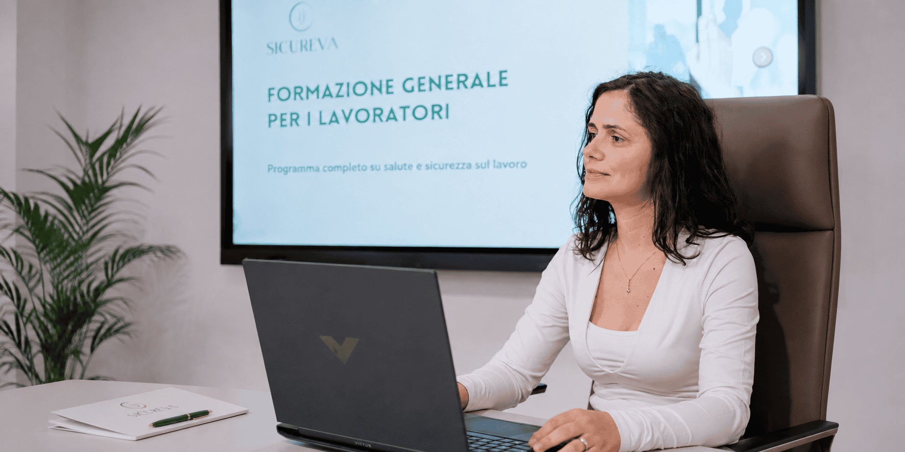 Ing. Elena Piras, ingegnere edile e RSPP, direzione tecnica di SicurEva